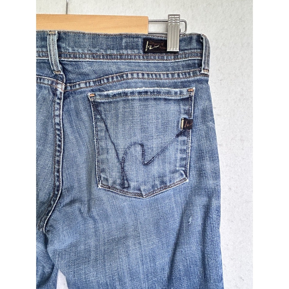 Citizens of Humanity Ingrid #002 Low Waist Stretch Flare Jeans Sz 30 (32x31) - Picture 4 of 8